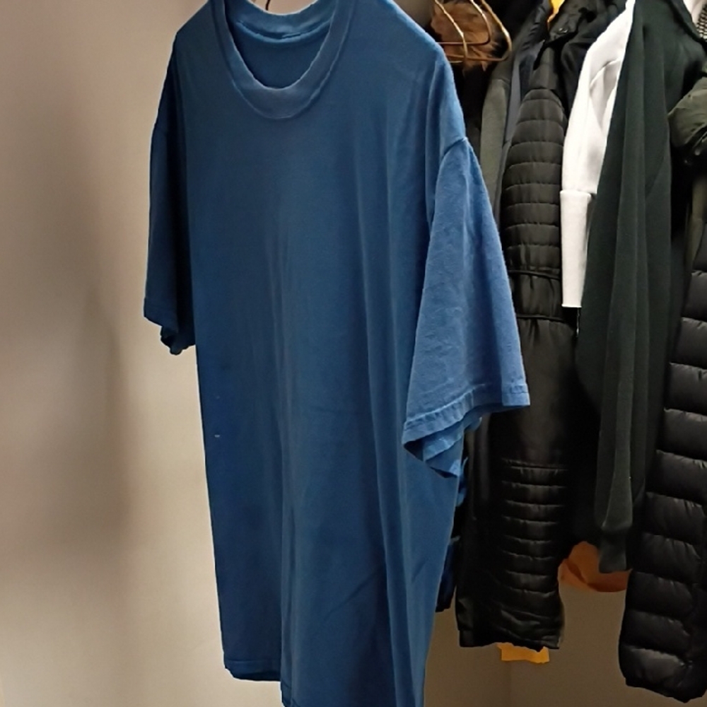 Hanes Blue Short Sleeve Tees